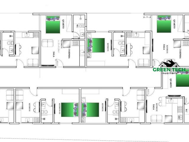 #1 - Apartamento para Venda em Unaí - MG